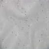 Popular wholesale items 100% 20D polyester plain Bling bling New Silver Sequin Fabric White and Silver Color Large Sequin