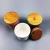 Import Porcelain Food Storage Jar with Airtight Seal Bamboo Lid Color Glazed Candy Canister Jar With Bamboo Lids Sets from China