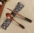 Import Portable Dinner Set Wooden Spoon Fork Chopsticks Travel Cutlery Set With Pouch from China