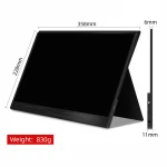 Portable gaming monitor 15.6 inch 1080P second monitor for laptop