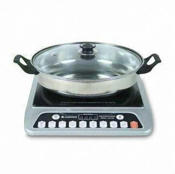 Portable touch &amp; knob control magnetic induction cooker FACTORY