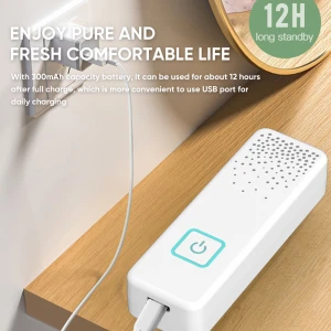 Portable Wearable Personal Air Purifiers Remove Allergies Odors Dust Necklace Wearable Air Purifier