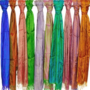 Printed Polyester scarfs hot selling
