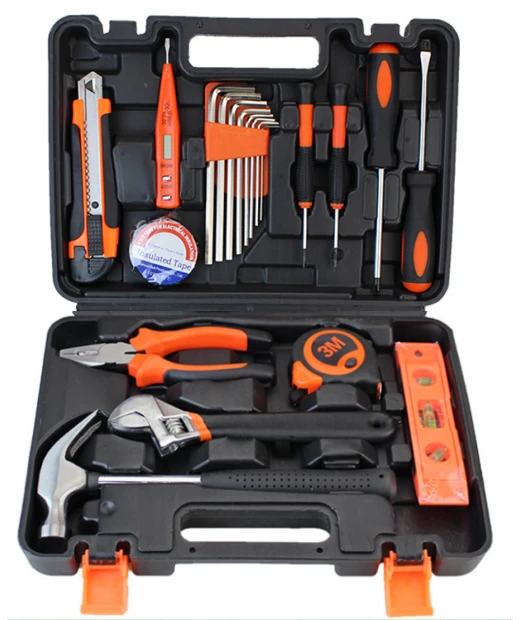 professional 38 pcs household hand hardware Craftsman Tools kit