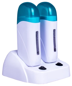 Professional double roller paraffin wax cartridges depilatory machine wax cream heater