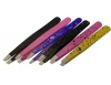 Professional eye beauty tools pink color personalized tweezers