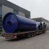 Professional Manufacturer of Pyrolysis waste Tire Recycling Plant rubber tyre recycling machine