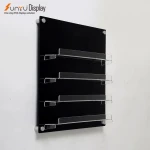 Professional nail polish stand color displays rack cosmetic custom made nail polish display shelf