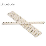 Professional saloon hair steamer 6mm paper straws white