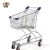 Import Promoting Plastic Covers Metal Mesh Shopping Trolley Utility Trolley Shopping Cart from China