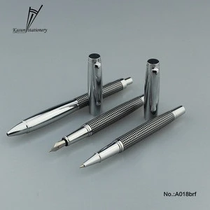 Promotion Metal Fountain Pen Engraving Logo Metal Pen for business gift