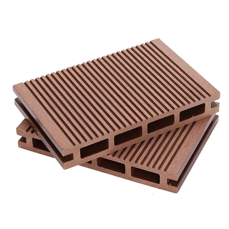 Promotion Outdoor 3D Deep Embossed Wpc Eco Decking Wpc Composite Wood Decking