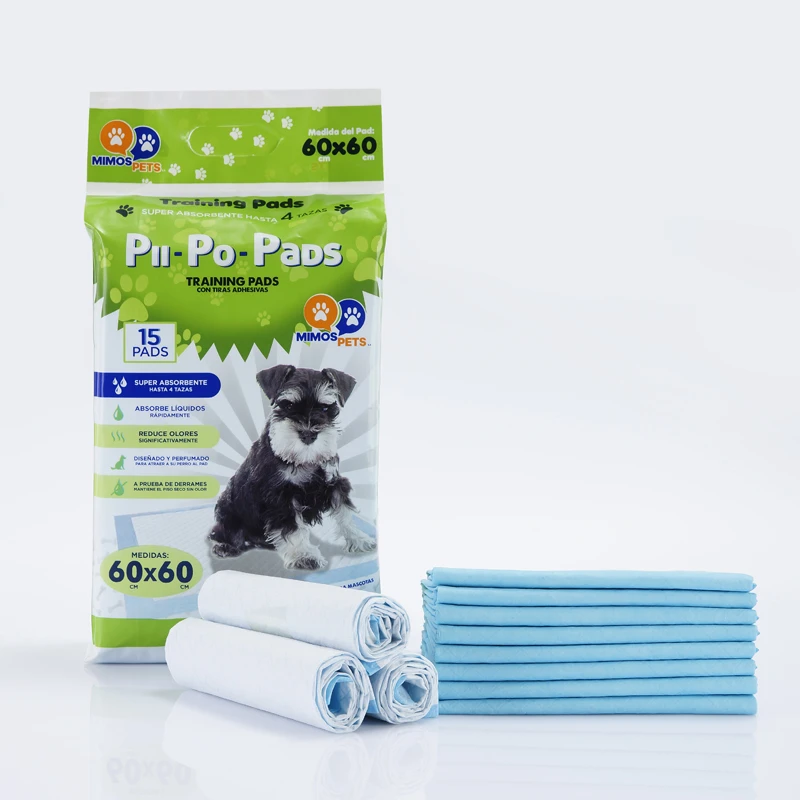 Promotional high quality organic pee pads puppy training
