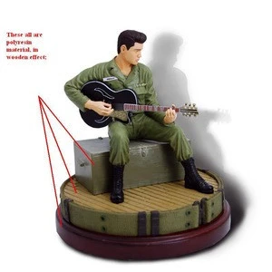 Promotional miniature Elvis toy polyreisn figurines