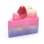 Import PU triangle cake toy high quality food stress ball ice cream cake foam ball from China