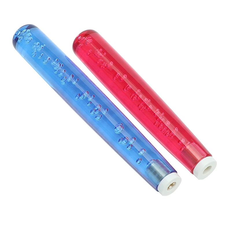 PUERXIN 20/25cm acrylic Glowing Shift Knob Car Universal Manual Crystal Bubble Multicolor LED Gear Stick Shift Knob