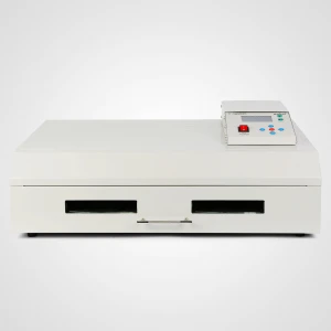 Puhui SMT Line infrared IC heater mini desktop reflow soldering oven T962C