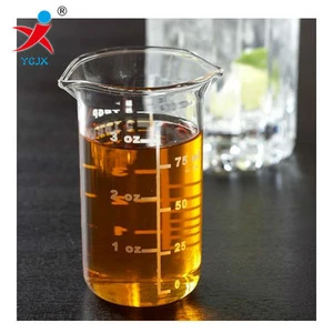 pyrex borosilicate glass beakers with printed calibration for lab