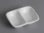 Import quality divided ceramic compartment sauce dish dip dish from China