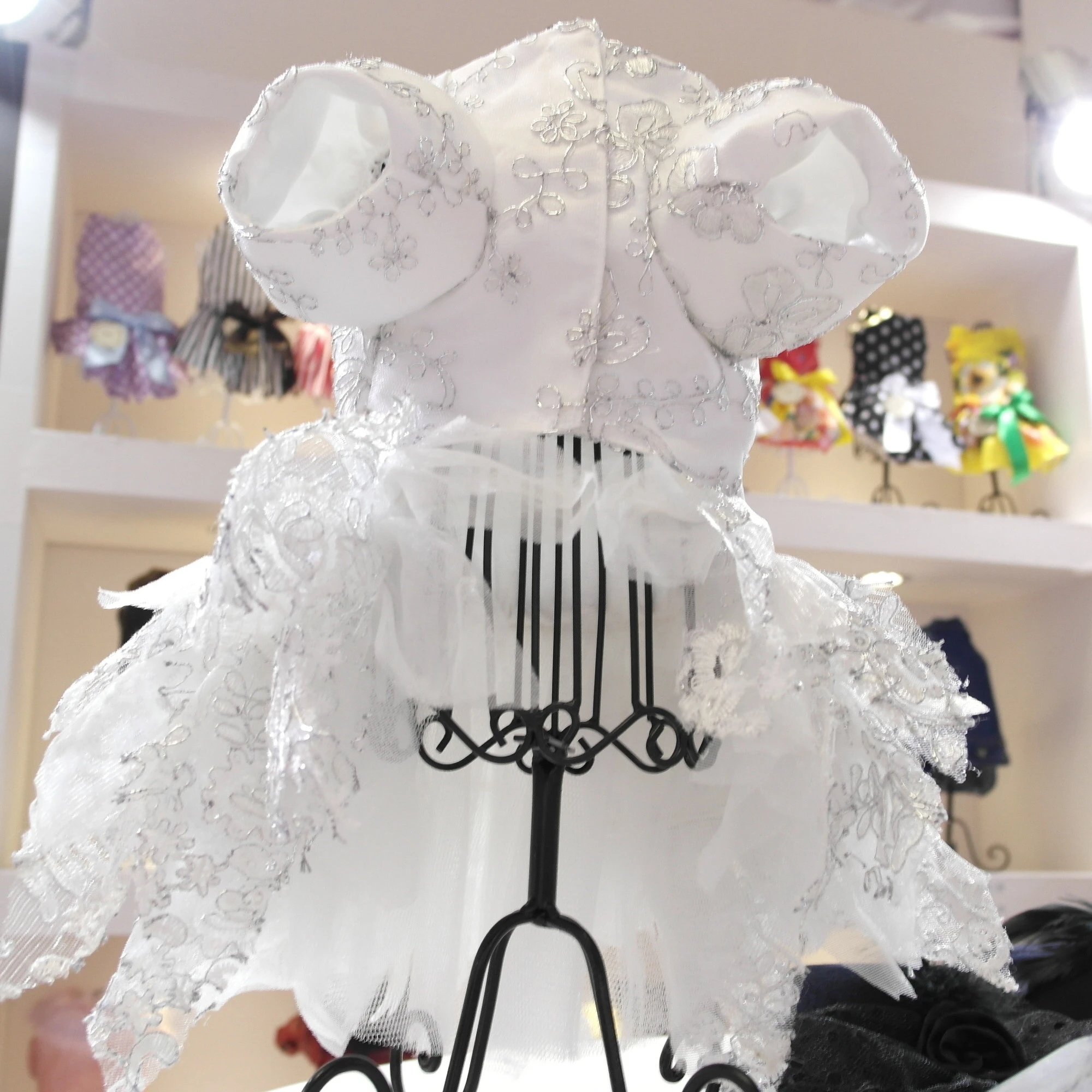 Quality Princess Dog Wedding Dresses Puppy Cat Dress Pet Apparel