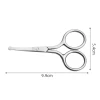 Quality Stainless Steel Curved Manicure Cuticle Nail Scissors Nose scissors
