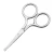 Import Quality Stainless Steel Curved Manicure Cuticle Nail Scissors Nose scissors from China