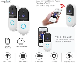 Quick delivery Home Office Security HD Camera Wifi Wireless Doorbell