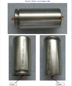 rechargeable li-ion cylindrical battery 32650 with screw hillbilly electric golf trolley