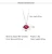 Import Red Lips Rose Gold Romantic Pendant Charm Necklace for Women Red Zircon Chain Costumes Accessories Valentine&#39;s Day Gift from China