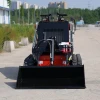 Remote control mini skid steer trencher skid steer mini loader hydraulic crawler loader