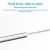 Import Reusable 304 Stainless Steel Metal Telescopic Drinking Straw Portable Collapsible Straw Bar Wine Accessory from China