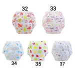 Reusable Baby Cloth Diapers Baby Cotton Printed Training Pants Washable Infants Children Underwear Nappy Baby Cartoon Diapers