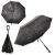 Import Reverse Inverted Windproof Umbrella - Upside Down Umbrellas with C-Shaped Handle for Women and Men - Double Layer Inside Out Fo from China