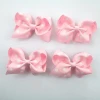 Ribbon bows french barrette hair clips
