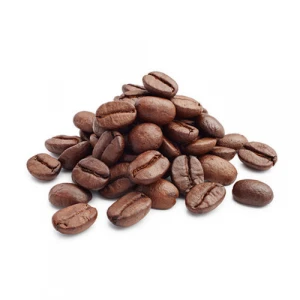 Roasted Coffee Beans and Unroasted Green Coffee Beans