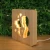 Import Romantic Gift Solid Wood Carving Table Lamp 3D Night Light Customized Table Lamp from China
