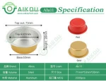 Round Baking Cupsaluminum foil heavy duty Bakeware Sets