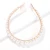 Import Round bead pearl headband hairpin nail bead headband accessories exclusively Hair accessories from China