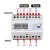 Import RS485 220/380V 5-100A 3 Phase 4 Wire DIN Rail Energy Meter Digital Power Factor Monitor with Voltage Current Frequency Display from China