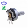RV17 Good quality 17mm 100k 500K linear carbons film  potentiometer with switch for audio  light