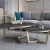 Import S8803 High Quality 201 Stainless Steel Modern Table Stainless Steel Coffee Table Gold  Furniture For Hotel Decoration from China