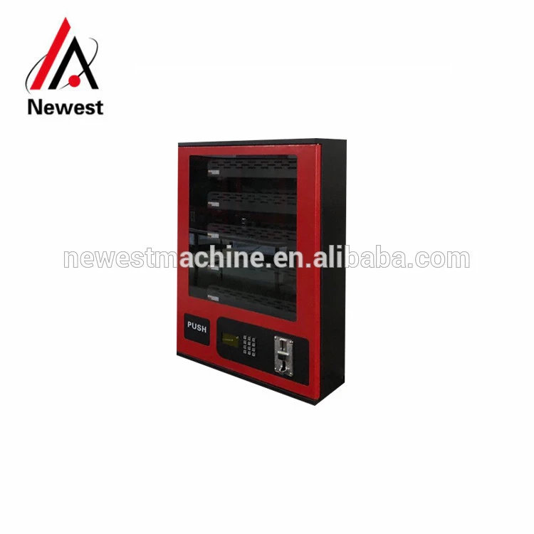 Safe working small vending machine/wall mounted mini vending machine/wall mounted condom vending machine