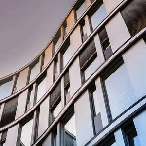 Safety tempered building glass for curtain wall