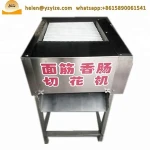 Sausage slicing cutting flower machine wheat gluten carver flower machine