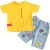 Import SE3129  Boys Clothes Sets T shirt with Jean Shorts 2 Piece Toddler  Summer Outfits Baby Clothing Sets 100% Cotton Fabric from China