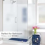 Self Adhesive Vinyl Window Tint Film Frosted Glass Sticker Glass Decoration Film Window Glass Film Privacy Office Door Wallpaper