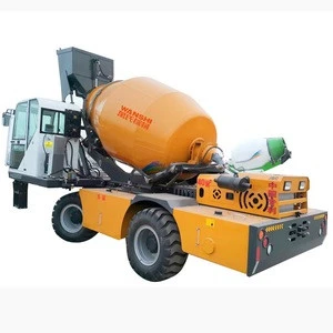 Self Loading Concrete Mixer Truck 4.0 Cubic Meter Manufacturer for sell.