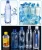 Import Semi automatic small pet plastic water bottle blowing machine from China