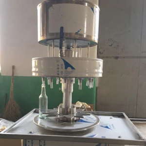 semi automatic white vinegar water bottle filling machine
