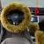 Import Sheepskin Wool furry steering wheel cover hand swing suede steering wheel cover tan steering wheel covers from China